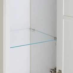 ASB-Woodline Шкаф пенал Верано 40 подвесной слоновая кость – фотография-4